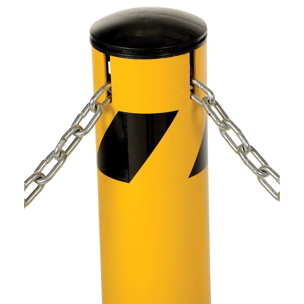 42" x 4.5" Pipe Bollard with Slots